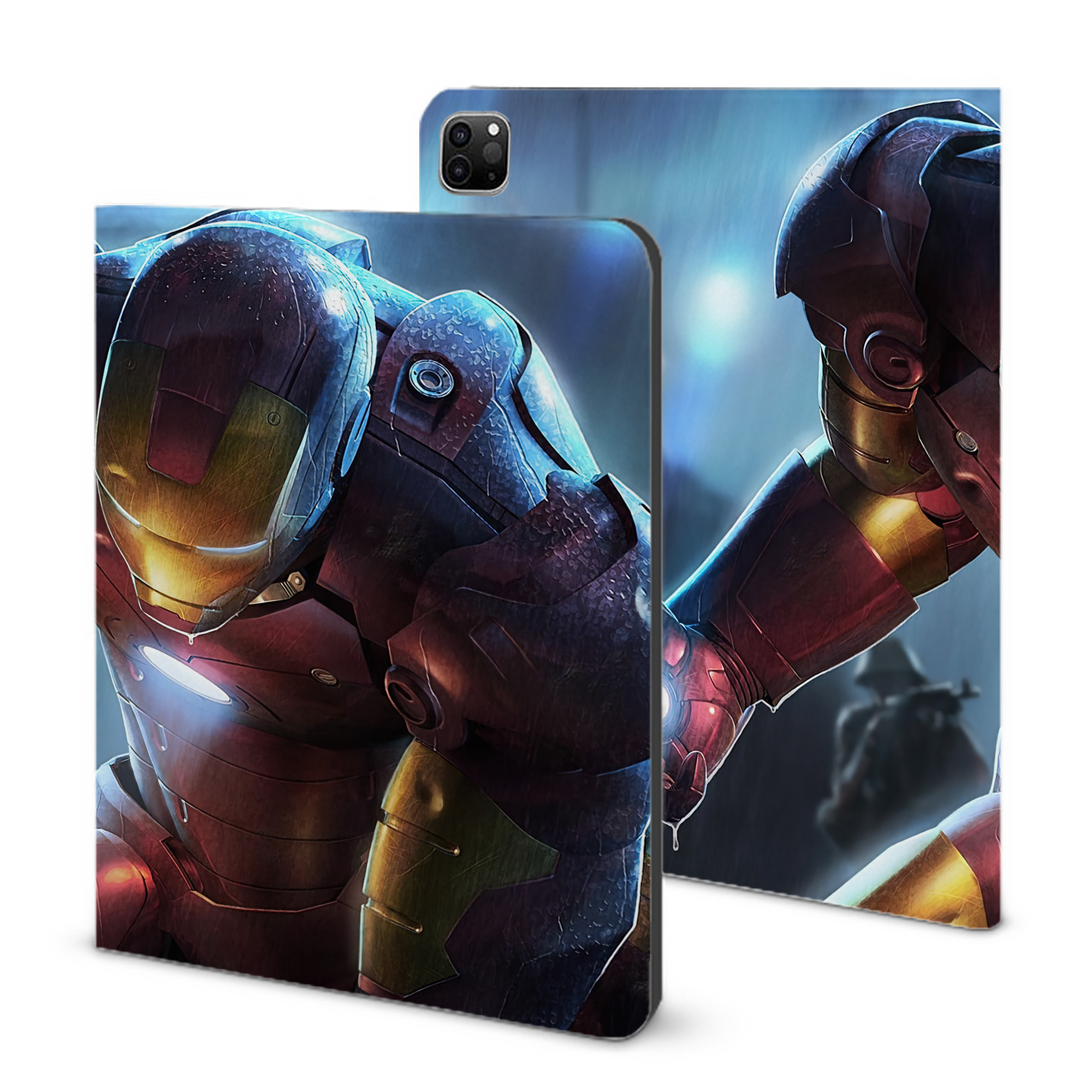 （画像用） アベンジャーズ The Avengers IPad ケース ブック型 PUレザー TPU 耐衝撃 軽量 薄型 ペン収納なし 全面保護 IPad 各モデル対応